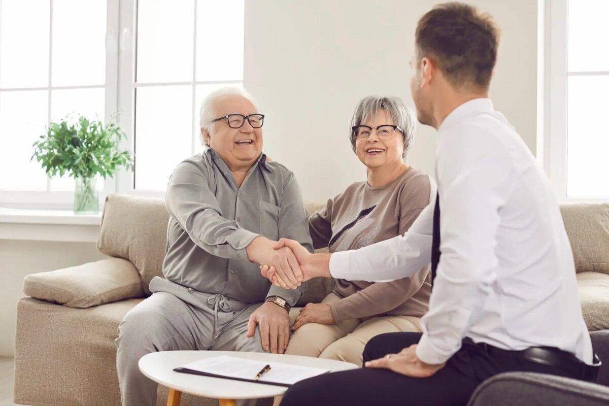 Senior reviewing Medigap open enrollment options with licensed insurance advisor